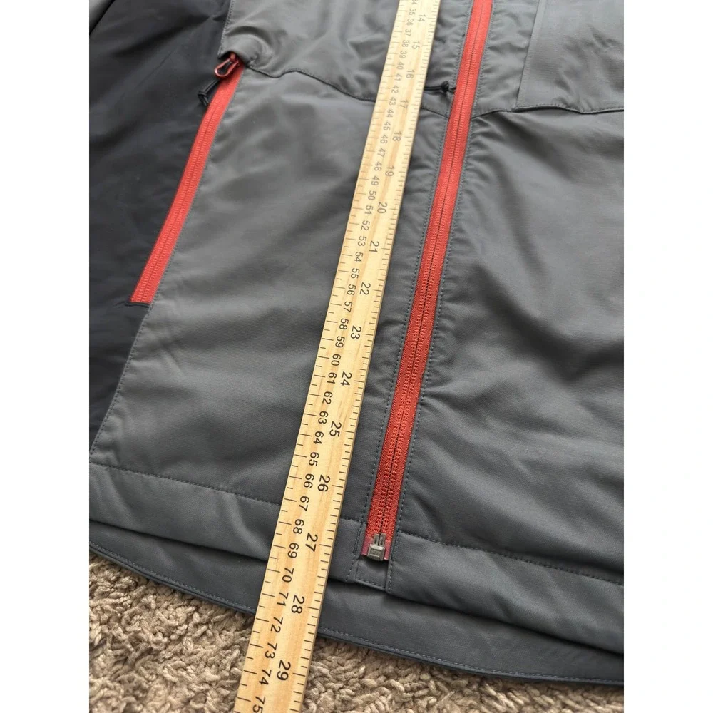 Outdoor Research Mens Softshell Hooded San Juan Jacket Grey Black Full Zip M